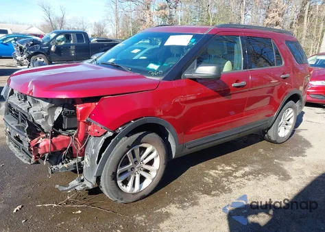 2016 Ford Explorer from USA, damaged, VIN 1FM5K8B80GGB59504